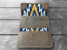 画像4: RRL INDIGO CHIMAYO RUG WALLET (4)