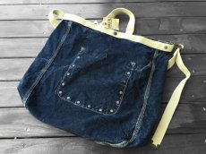 画像2: RRL INDIGO MARKET TOTE BAG (2)