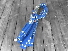 画像1: RRL EAGLE STAR INDIGO STOLE (1)