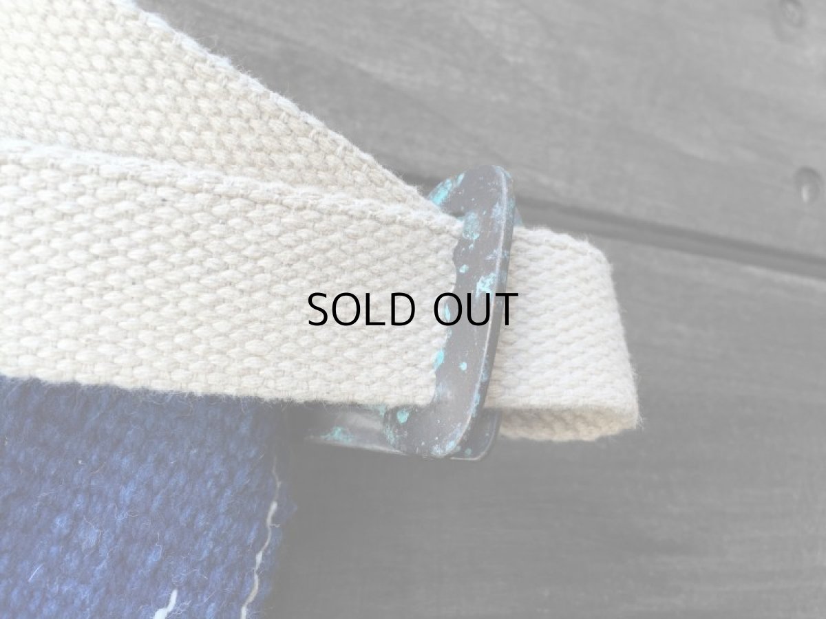 画像3: RRL INDIGO CHIMAYO RUG MARKET TOTE BAG (3)