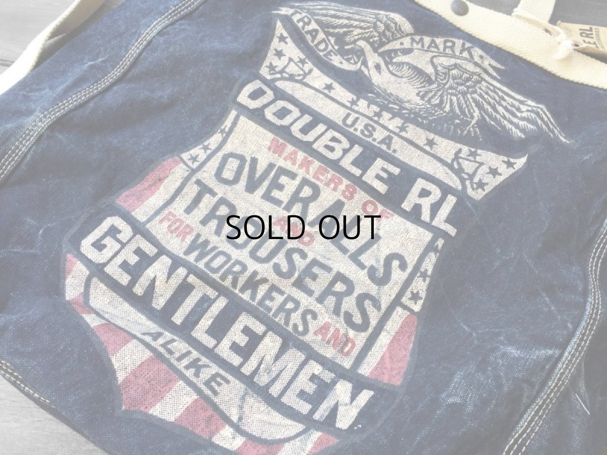 画像3: RRL INDIGO MARKET TOTE BAG (3)