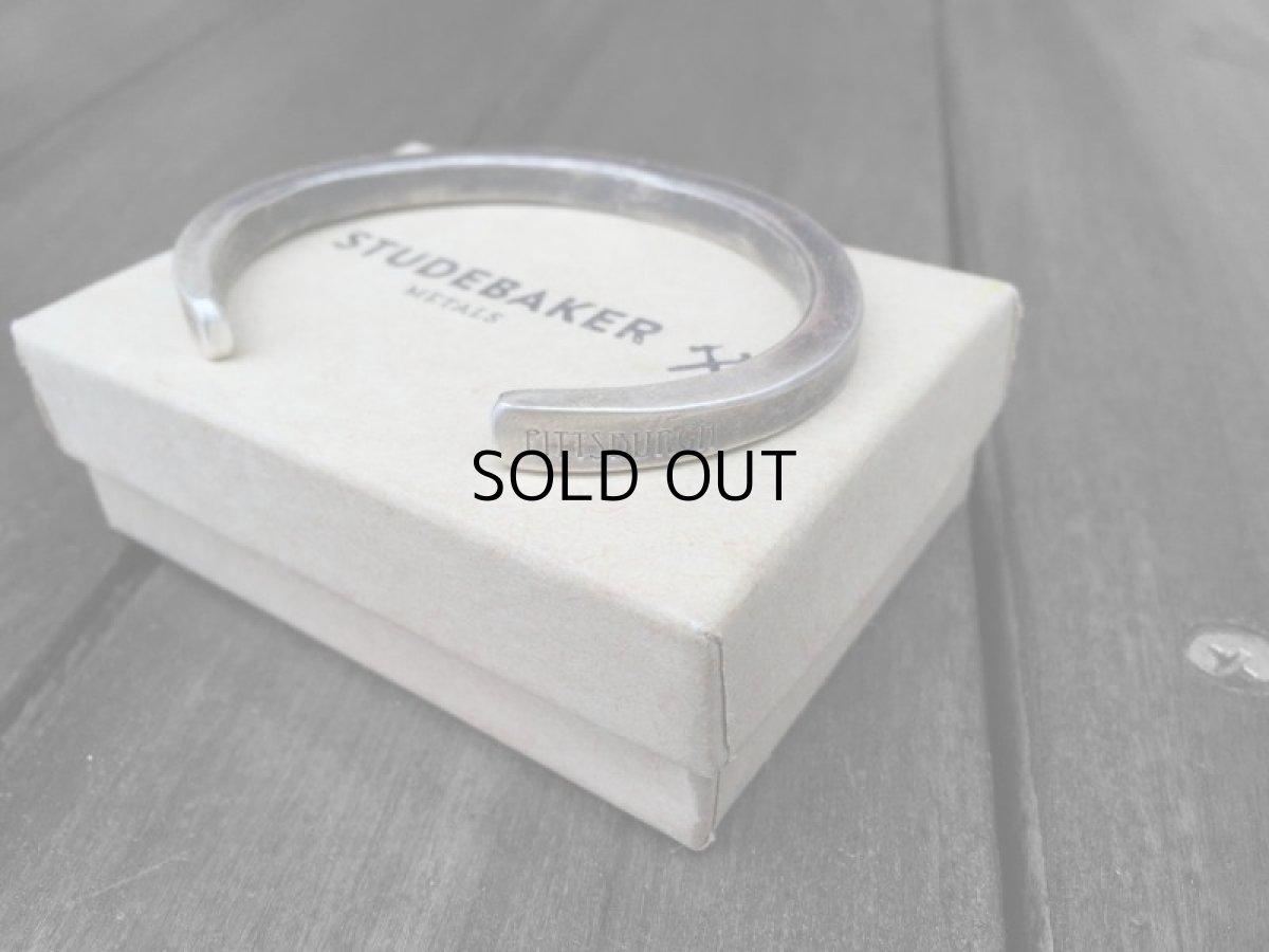 画像3: STUDEBAKER METALS HEAVYWEIGHT CLASSIC CUFF BANGLE (3)