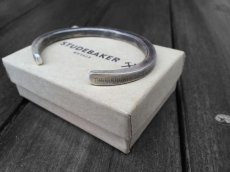 画像3: STUDEBAKER METALS HEAVYWEIGHT CLASSIC CUFF BANGLE【SILVER】 (3)