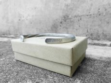 画像3: STUDEBAKER METALS TWIST CAFF BANGLE【SILVER】 (3)