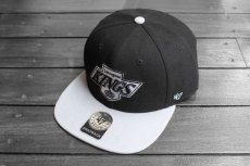 画像1: '47 BRAND NHL LOS ANGELS KINGS 2 TONE CAPTAIN SNAPBACK CAP (1)