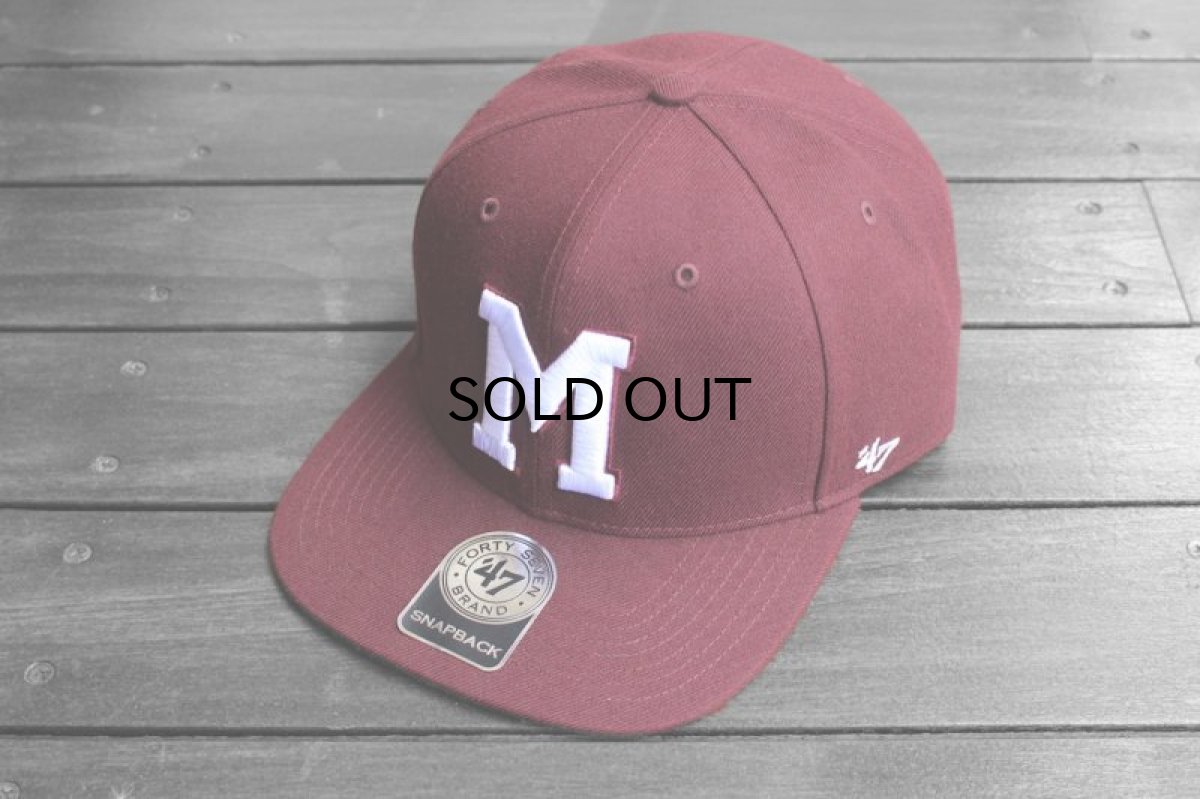 画像1: '47 BRAND NHL MONTREAL MAROONS SNAPBACK CAP (1)