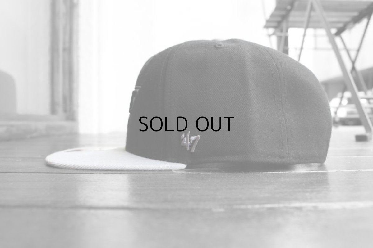 画像4: '47 BRAND NHL LOS ANGELS KINGS 2 TONE CAPTAIN SNAPBACK CAP (4)