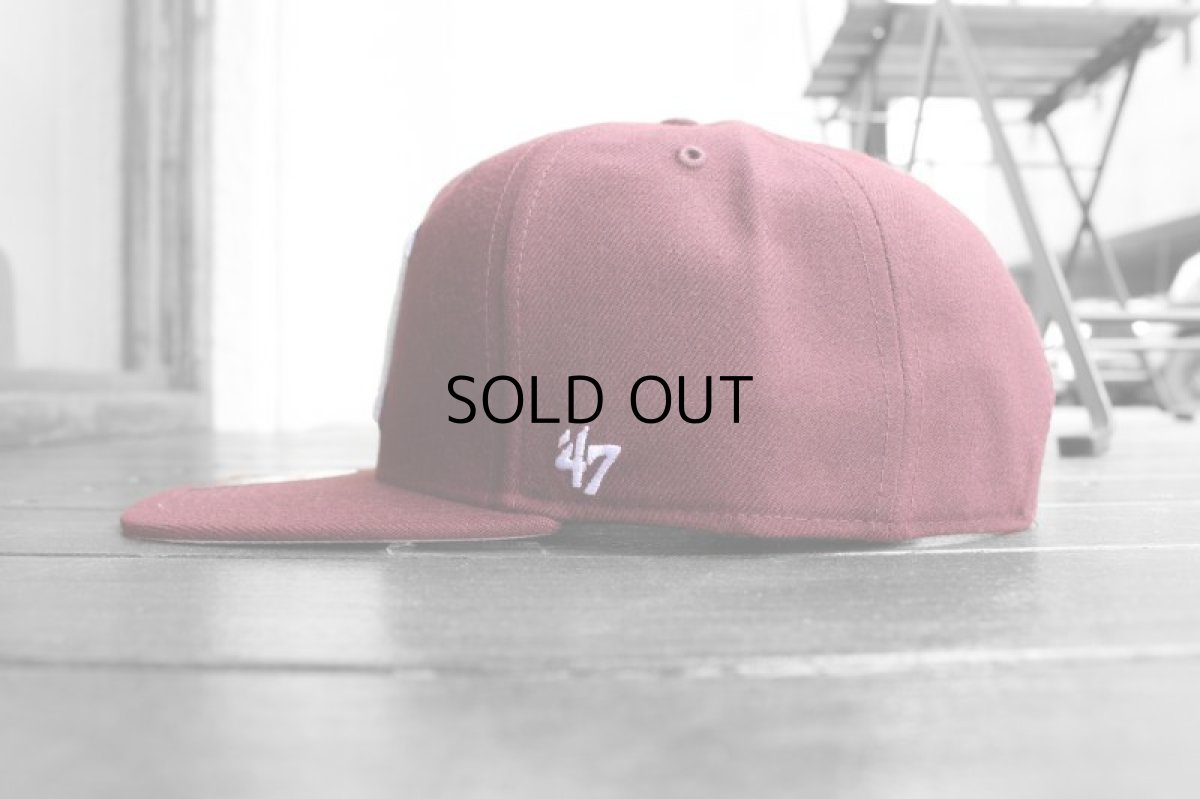 画像4: '47 BRAND NHL MONTREAL MAROONS CAPTAIN SNAPBACK CAP (4)