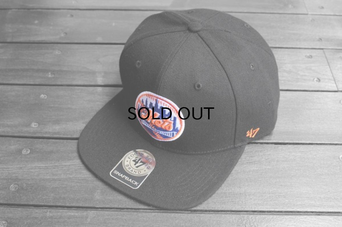 画像1: '47 BRAND MLB NEW YORK METS SNAPBACK CAP (1)