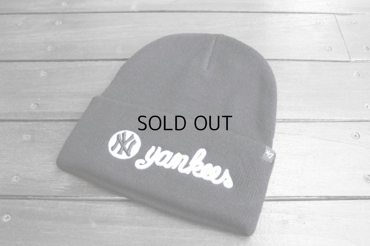 画像2: '47 BRAND  NEW YORK YANKEES MCBESS CUFF KNIT BEANIE (2)