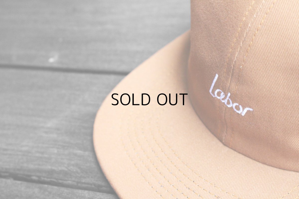 画像2: LABOR SCRIPT LOGO 6 PANEL CAP (2)