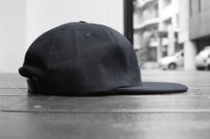 画像3: LABOR SCRIPT LOGO 6 PANEL CAP【BLACK】 (3)