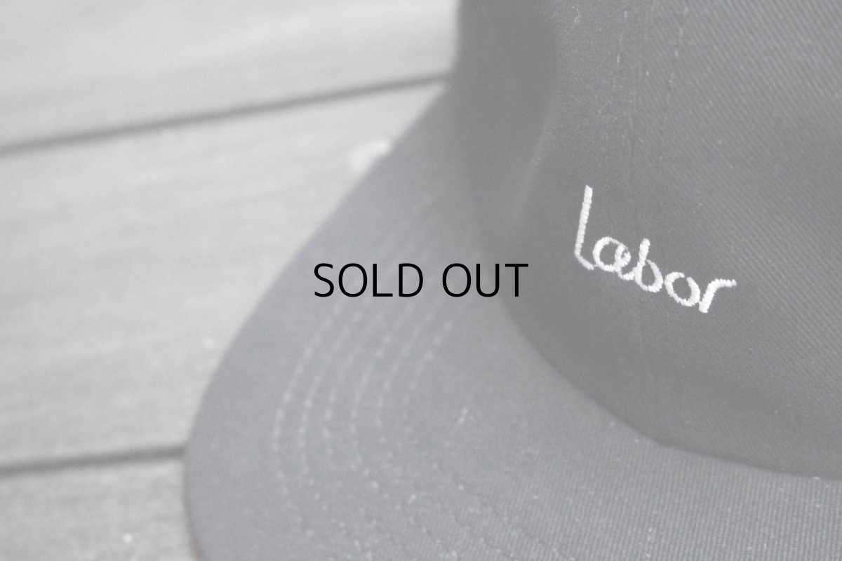 画像2: LABOR SCRIPT LOGO 6 PANEL CAP (2)