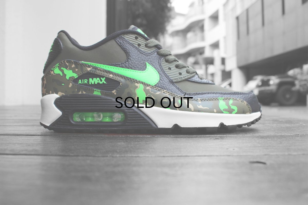 画像1: NIKE AIR MAX 90 PREM LTR (GS) (1)