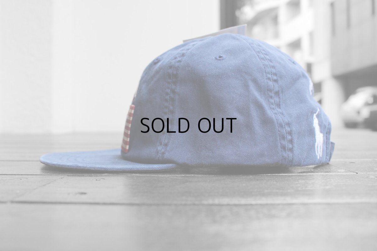 画像5: POLO RALPH LAUREN USA FLAG BASEBALL CAP (5)