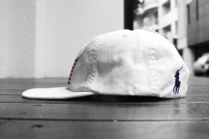 画像5: POLO RALPH LAUREN USA FLAG BASEBALL CAP【WHITE】 (5)