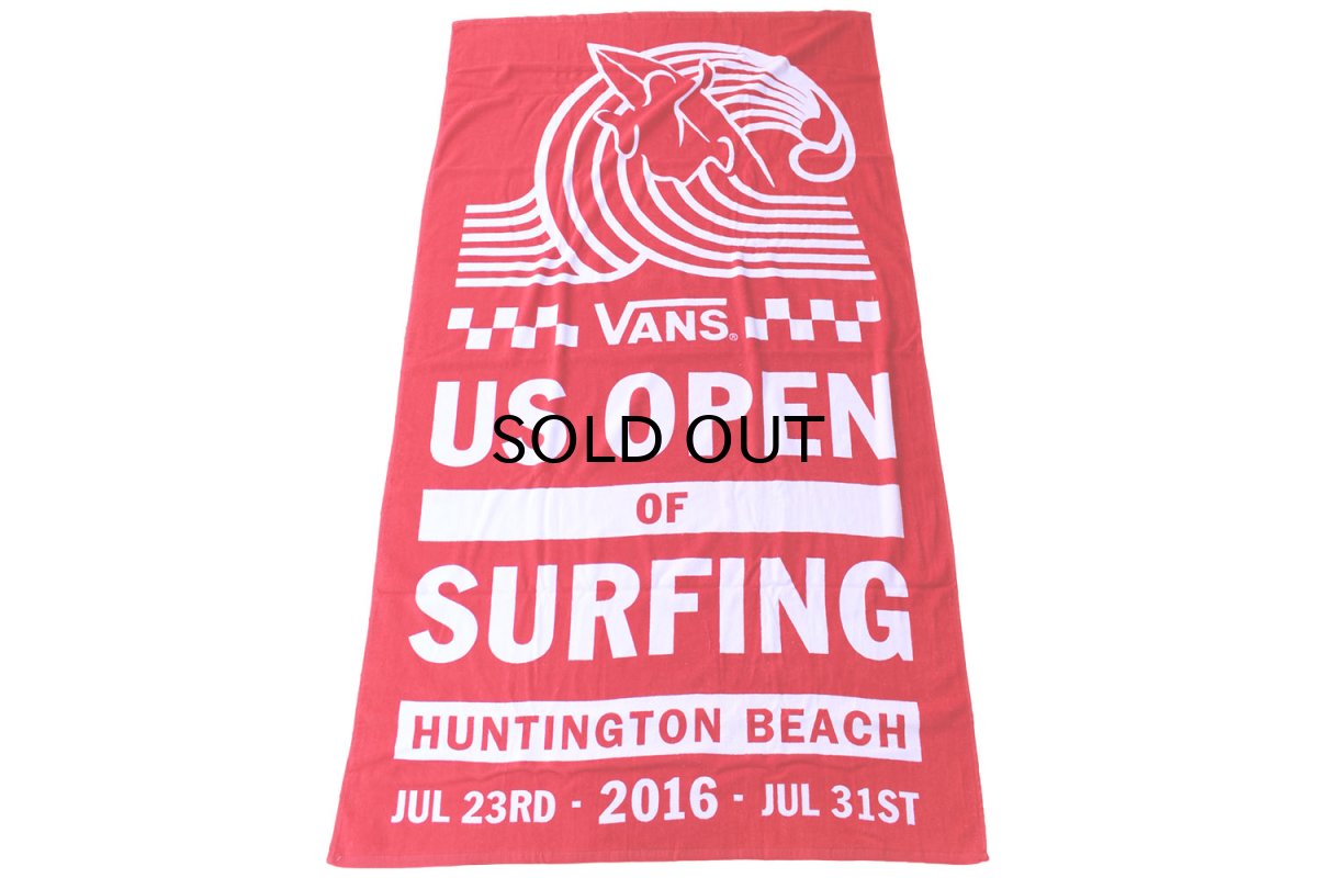 画像1: VANS US OPEN 2016 BEACH TOWEL (1)