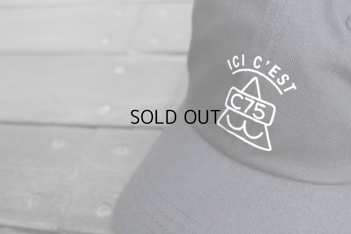 画像2: CLUB 75 "ICI C'EST C75" FRONT LOGO CAP (2)