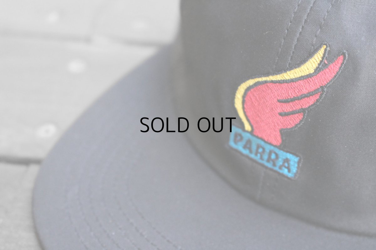 画像2: BY PARRA WINGS WAXED 6 PANEL CAP (2)