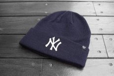 画像1: 47 BRAND MLB NEW YORK YANKEES CUFF KNIT BEANIE (1)