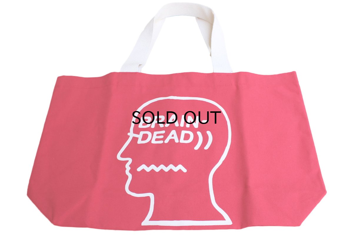 画像1: BRAIN DEAD LOGO TOTE (1)