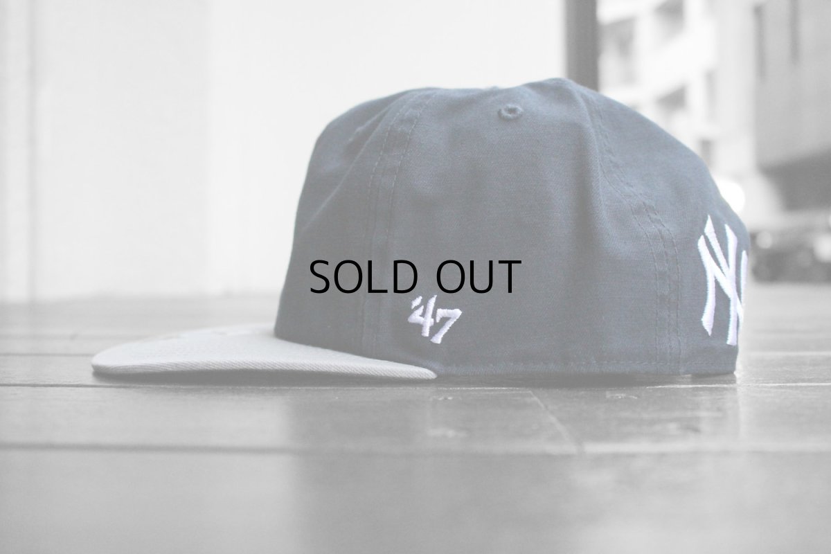 画像4: '47 BRAND  NEW YORK YANKEES DOUBLE BACKER CAPTAIN SNAPBACK CAP (4)