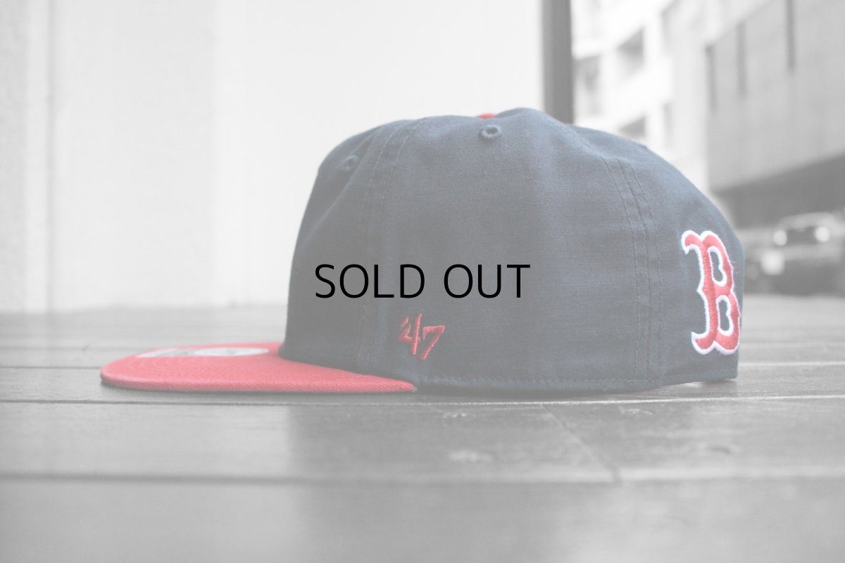 画像4: '47 BRAND  BOSTON RED SOX DOUBLE BACKER CAPTAIN SNAPBACK CAP (4)