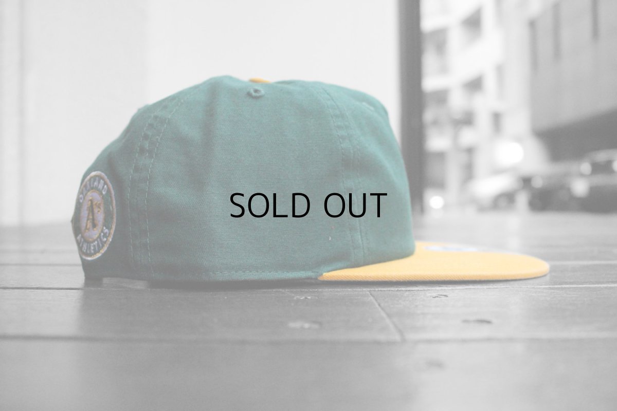 画像2: '47 BRAND  OAKLAND ATHLETICS DOUBLE BACKER CAPTAIN SNAPBACK CAP (2)