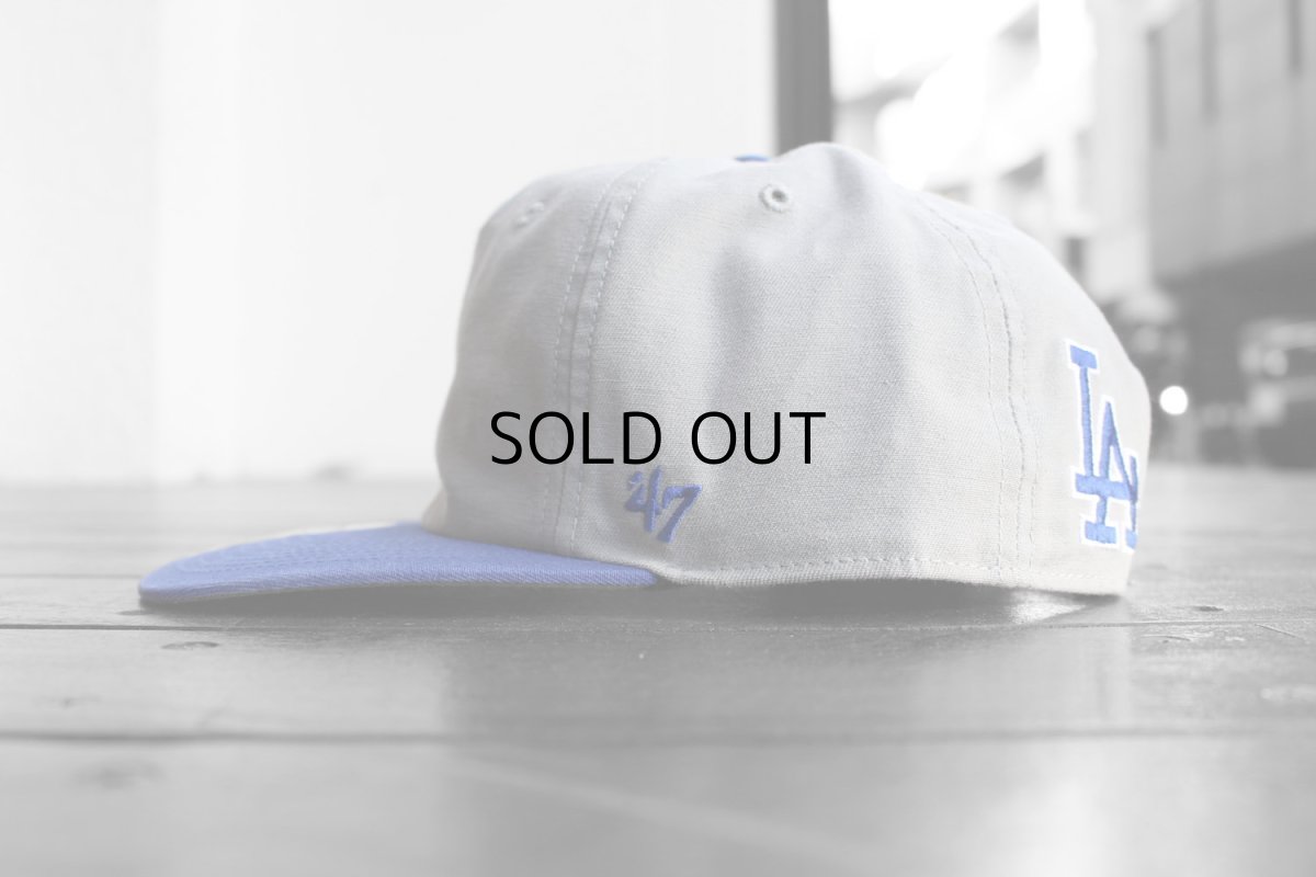 画像4: '47 BRAND  LOS ANGELES DODGERS DOUBLE BACKER CAPTAIN SNAPBACK CAP (4)