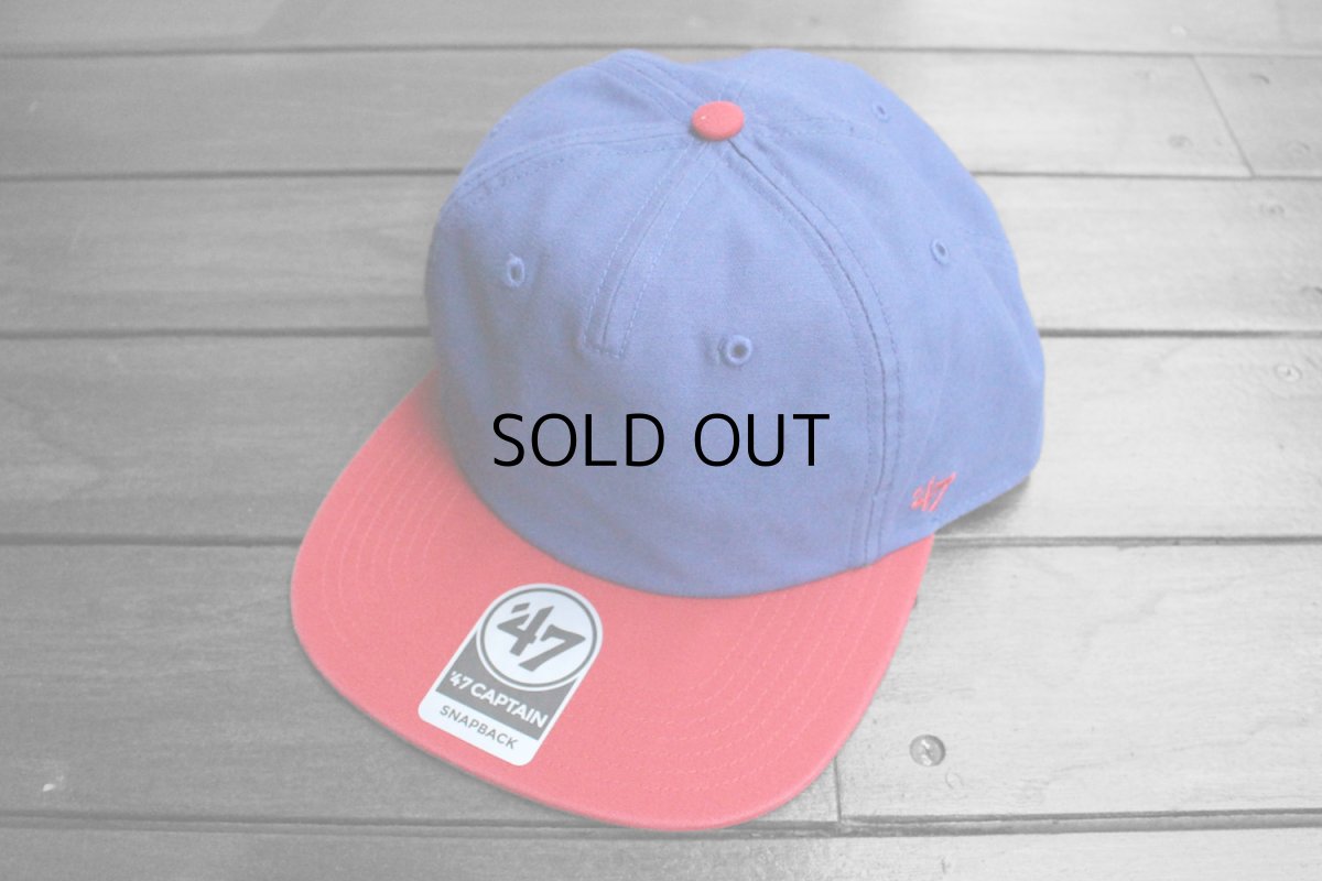 画像1: '47 BRAND  PHILADELPHIA PHILLIES DOUBLE BACKER CAPTAIN SNAPBACK CAP (1)