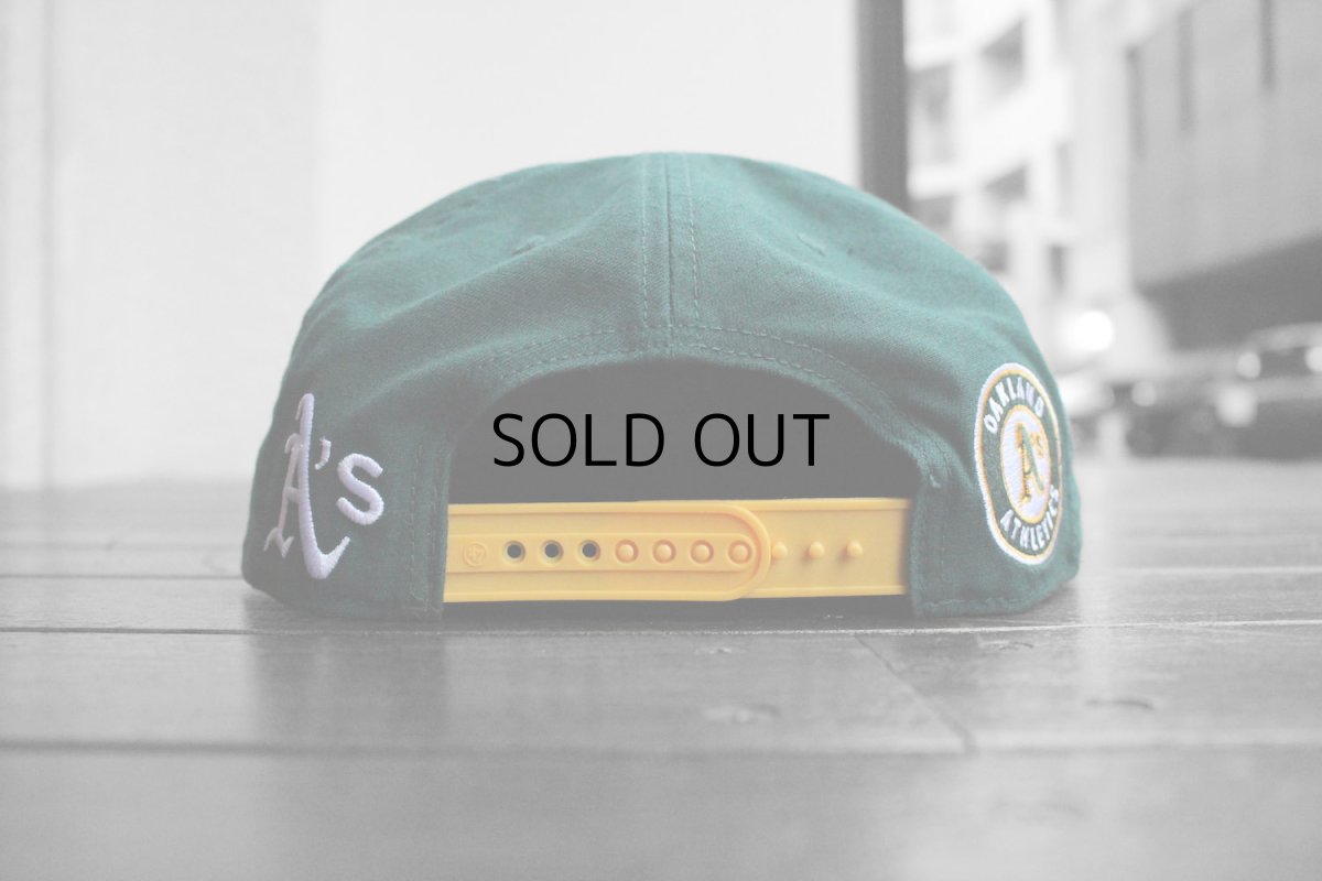 画像3: '47 BRAND  OAKLAND ATHLETICS DOUBLE BACKER CAPTAIN SNAPBACK CAP (3)