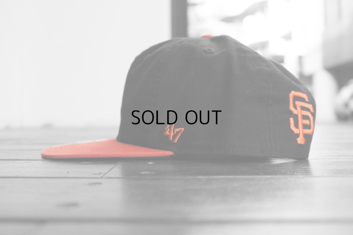 画像4: '47 BRAND  SAN FRANCISCO GIANTS DOUBLE BACKER CAPTAIN SNAPBACK CAP (4)