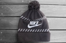 画像2: NIKE POMPOM BEANIE【BLACK】 (2)