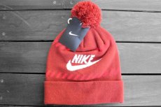 画像1: NIKE POMPOM BEANIE【BRICK】 (1)