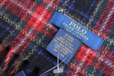 画像4: POLO RALPH LAUREN WOOL TARTAN CHECK MUFFLER【ROYAL STEWART】 (4)