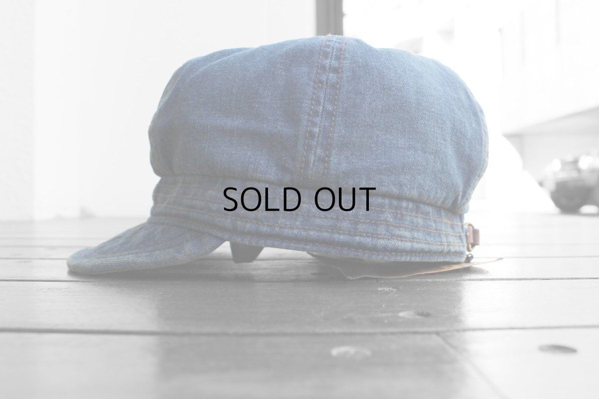 画像4: RRL DECK WORK DENIM CAP (4)
