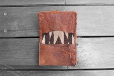 画像4: RRL INDIGO CHIMAYO RUG CARDCASE【BROWN】 (4)