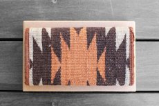 画像2: RRL INDIGO CHIMAYO RUG WALLET【BROWN】 (2)