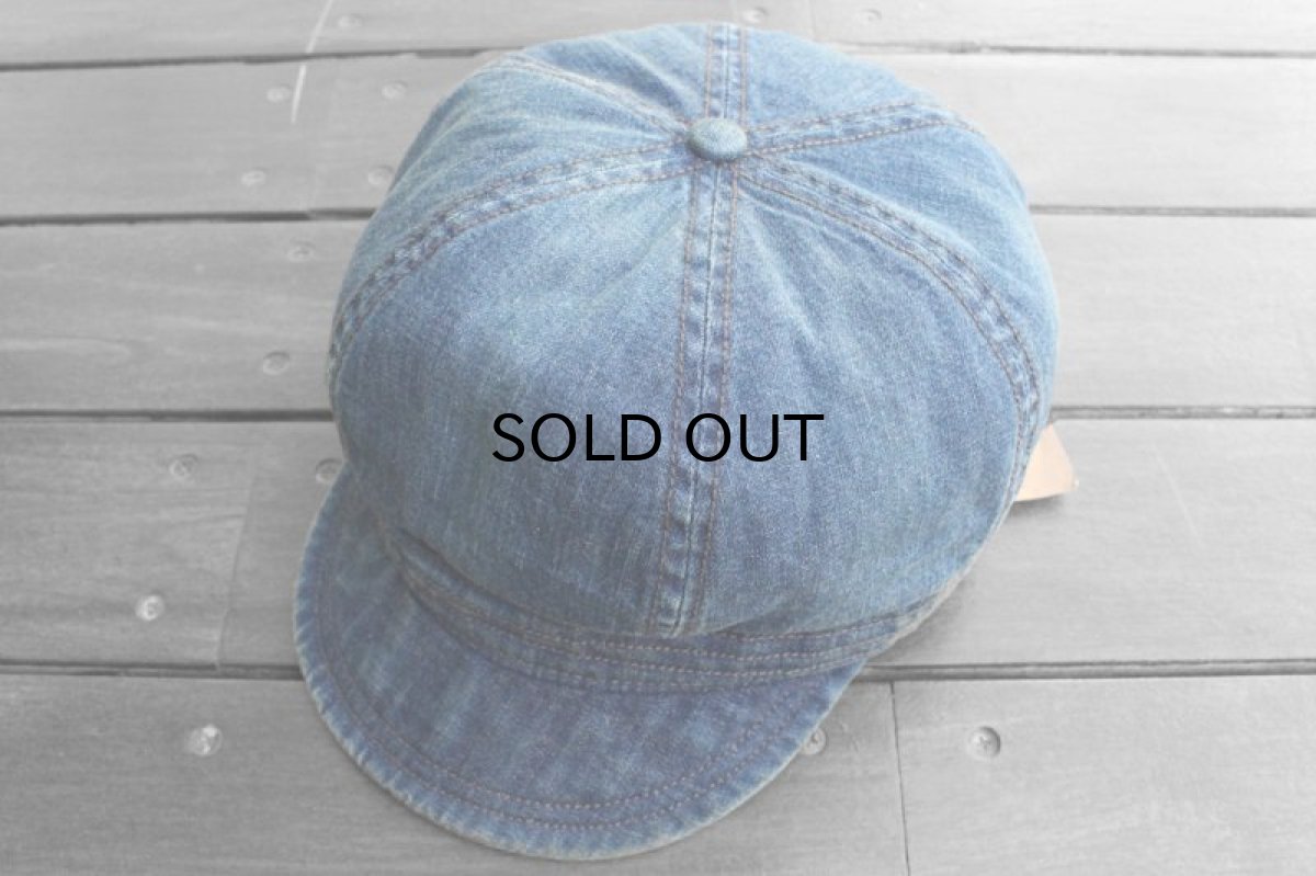 画像1: RRL DECK WORK DENIM CAP (1)