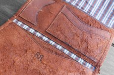 画像6: RRL INDIGO CHIMAYO RUG WALLET【BROWN】 (6)