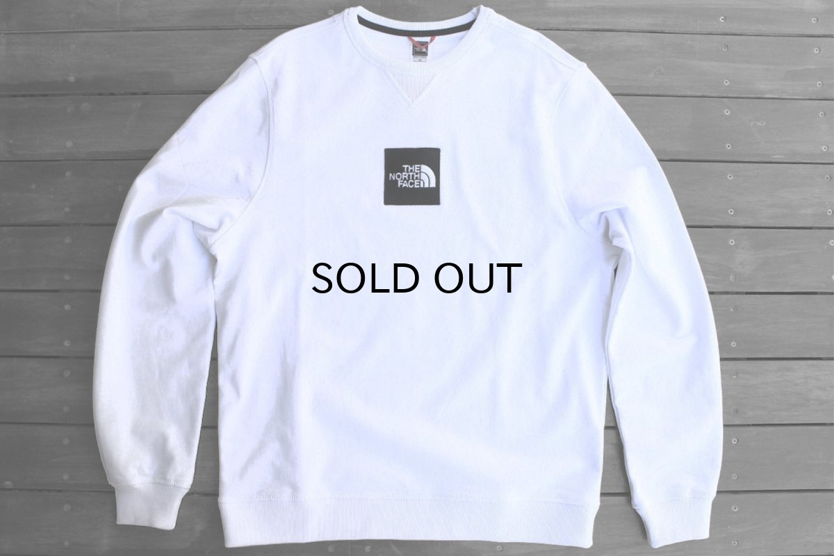 画像1: THE NORTH FACE LIGHTWEIGHT CREWNECK BOX LOGO SWEATSHIRT【WHITE】 (1)