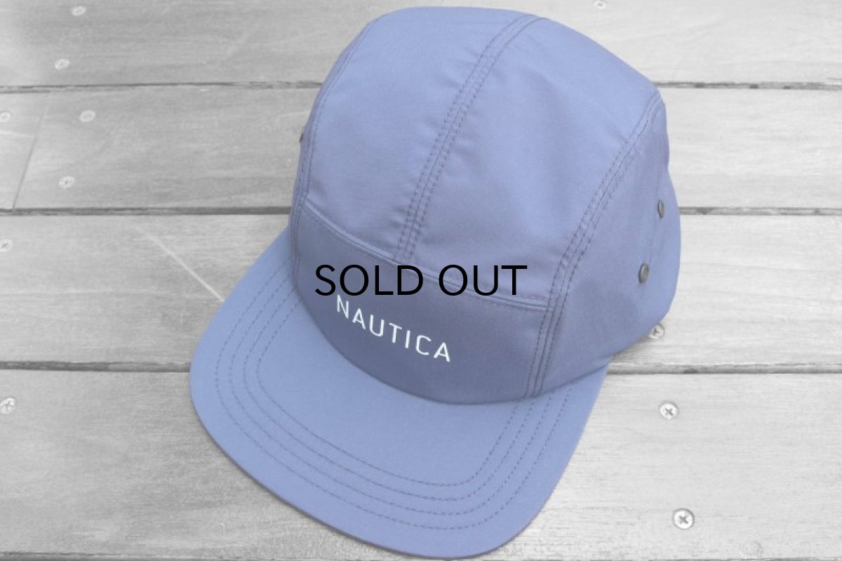 画像1: NAUTICA LOGO 5 PANEL CAMP CAP (1)