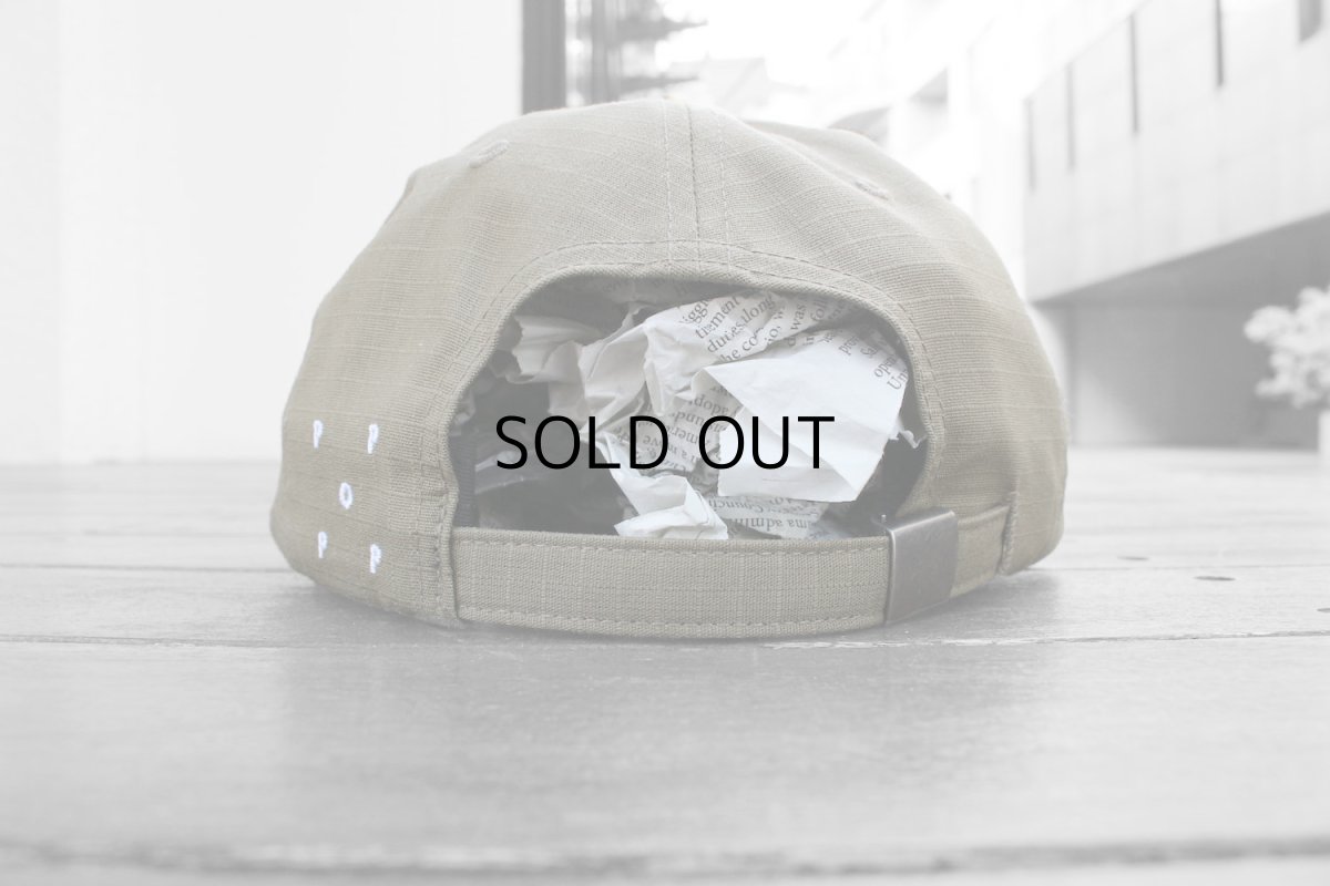 画像4: POP TRADING CO SCRIPT FLEXFOAM 6 PANEL CAP "RIPSTOP" (4)
