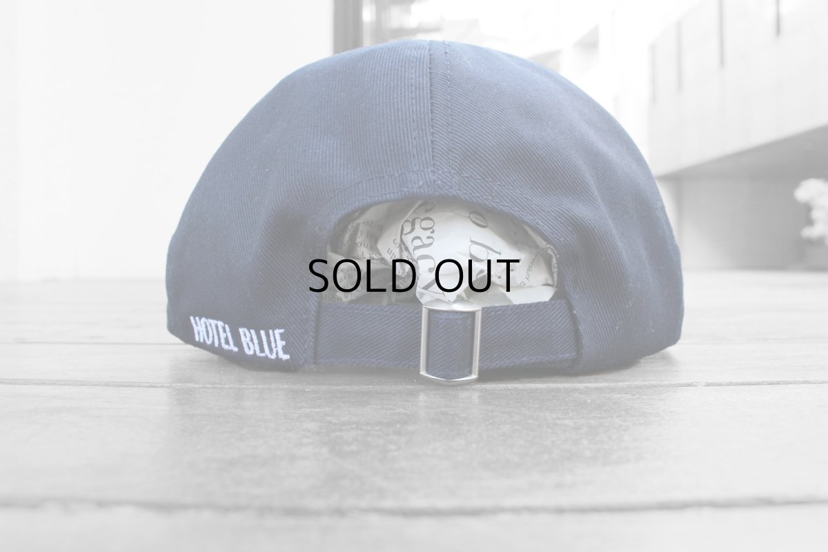 画像3: HOTEL BLUE 6 PANEL STRAPBACK CAP + PIN (3)