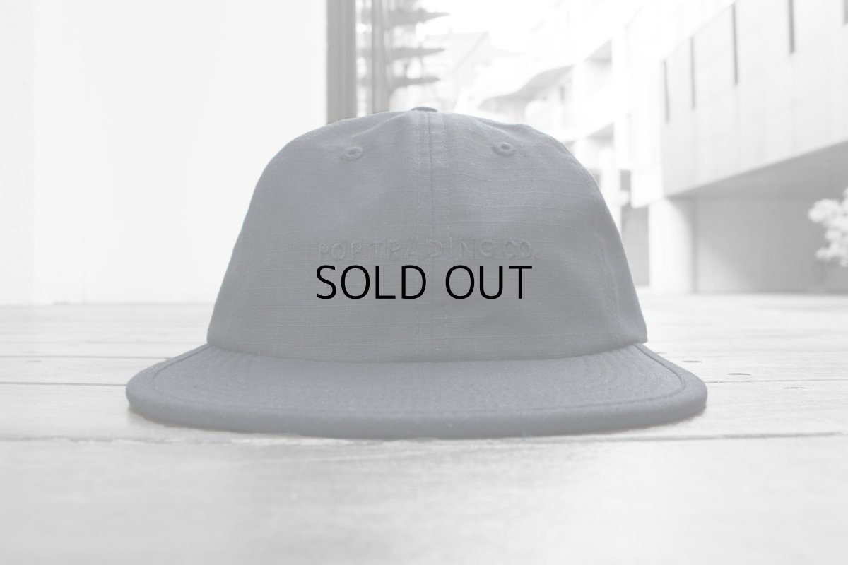 画像2: POP TRADING CO SCRIPT FLEXFOAM 6 PANEL CAP "RIPSTOP" (2)