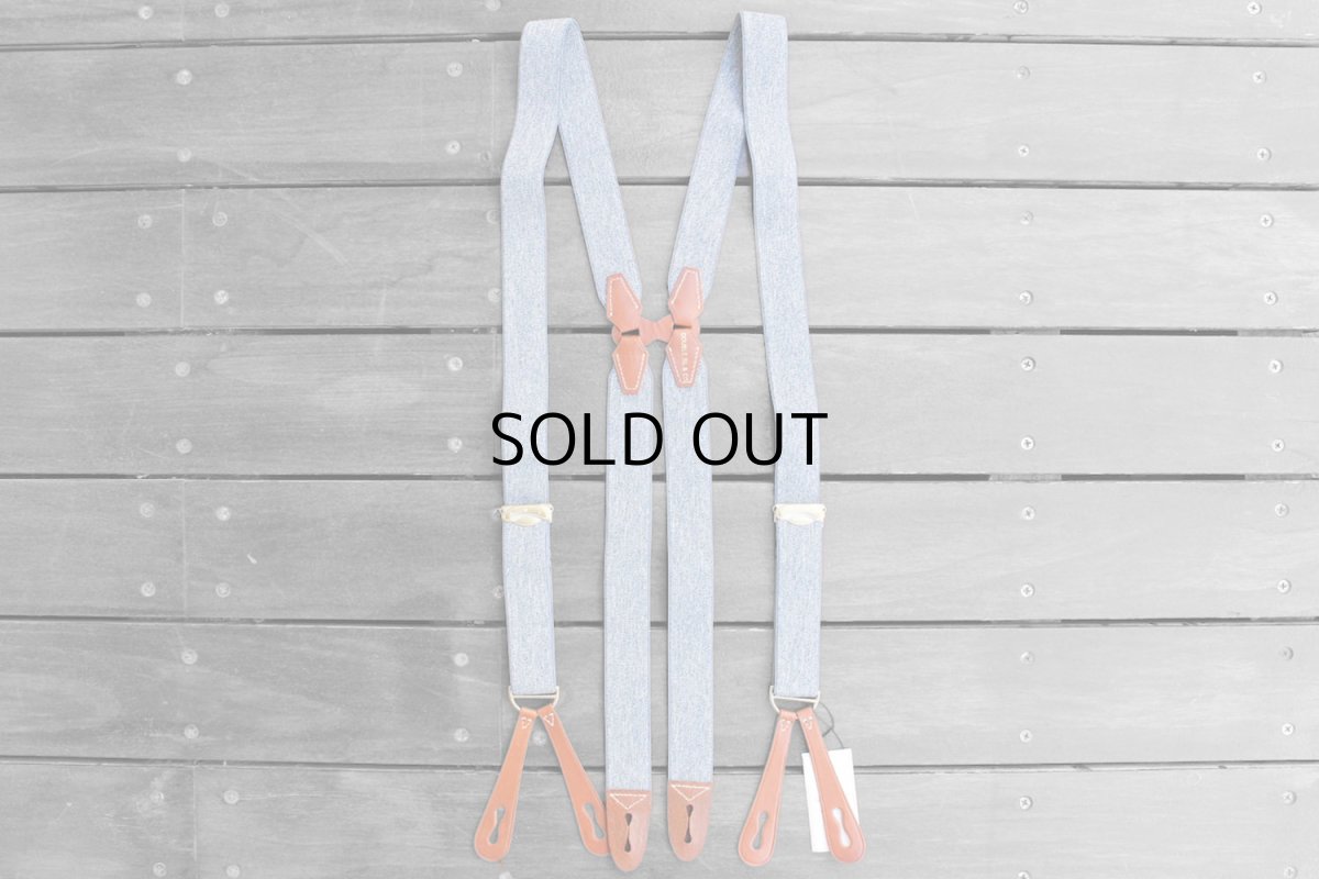 画像2: RRL WARREN CHAMBRAY BRACES (2)