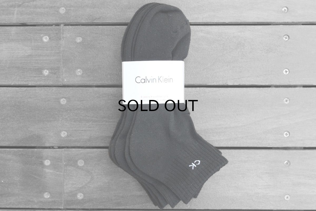 画像1: CK CALVIN KLEIN 6P SHORT RIB SOCKS (1)