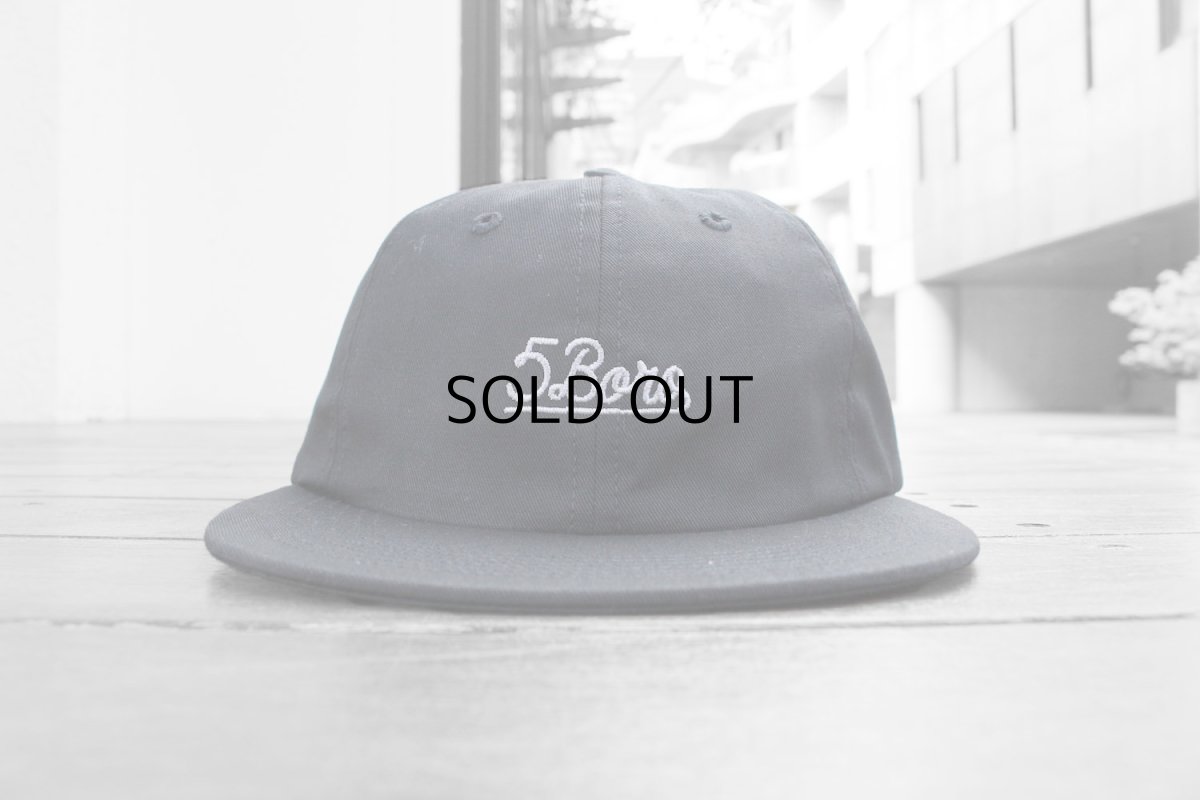 画像2: 5BORO NYC SCRIPT LOGO 6 PANEL CAP (2)