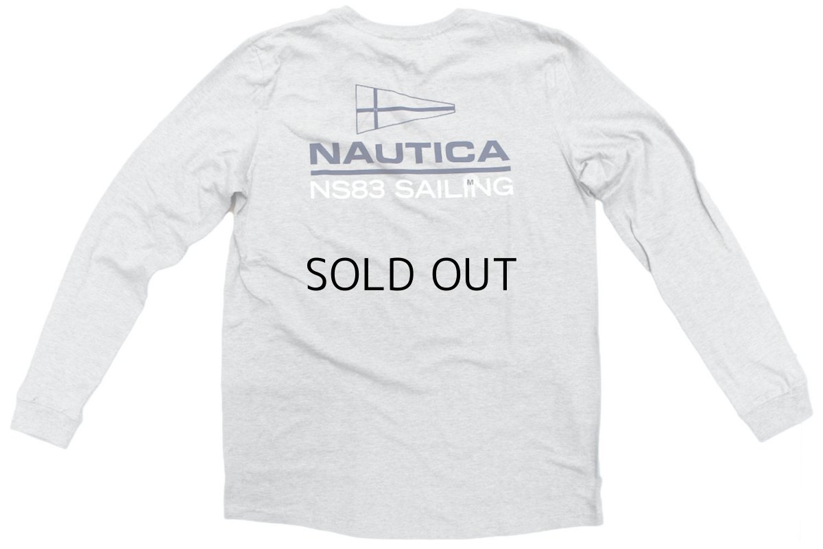 画像3: NAUTICA NS83 SAILING LOGO L/S TEE (3)