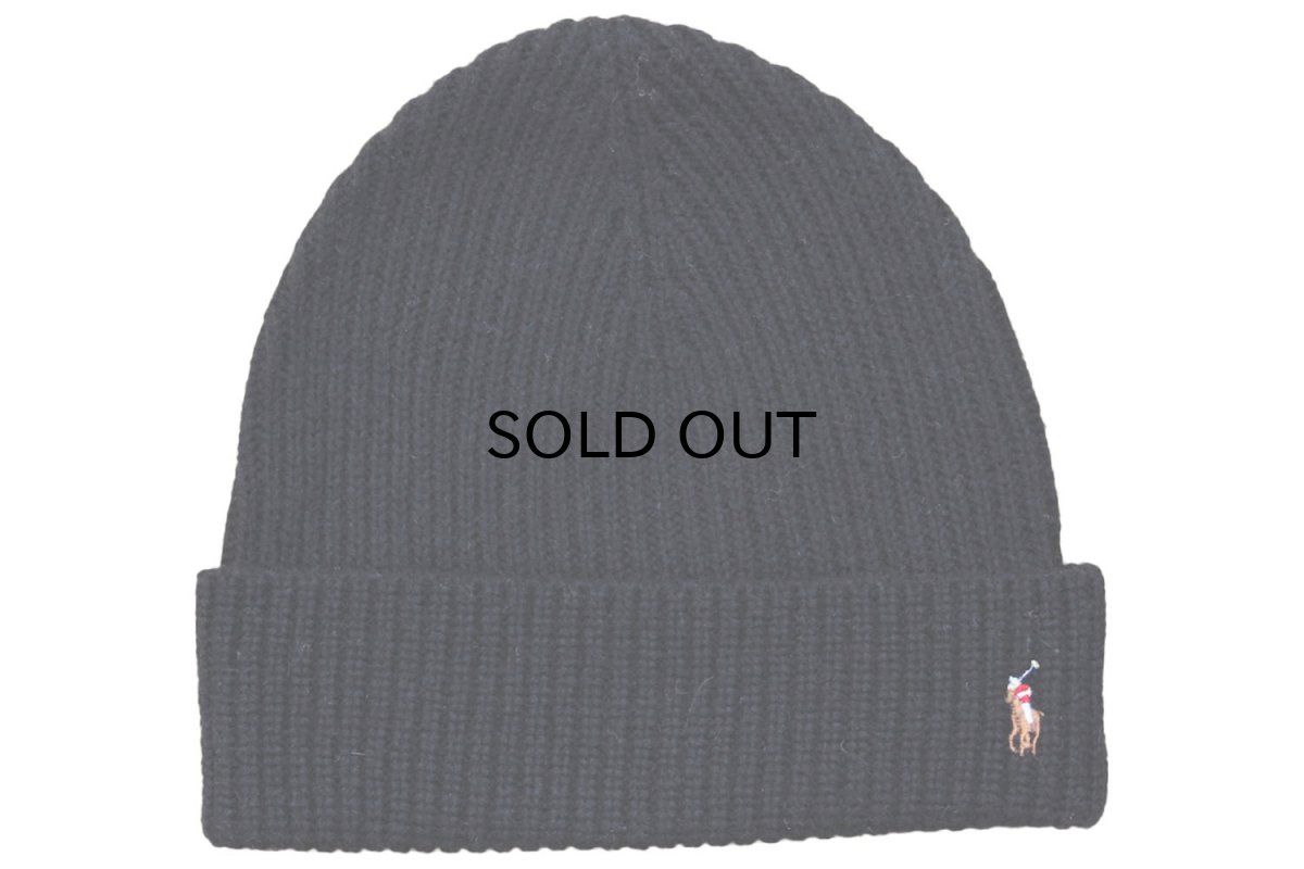 画像1: POLO RALPH LAUREN BASIC BEANIE (1)